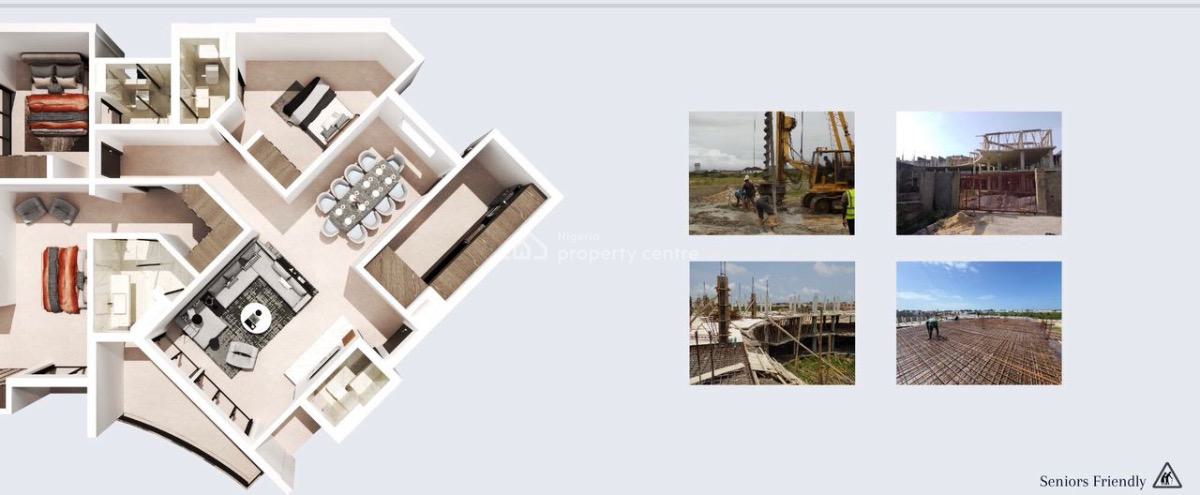 2 Bedroom Flat, Lekki, Lagos, Flat / Apartment for Sale