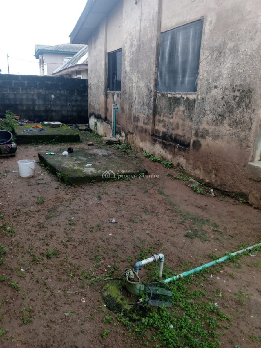 Standard Building on Full Plot + Extra Quarter Land, Ekoro Road, Abule Egba, Agege, Lagos, Commercial Property for Sale