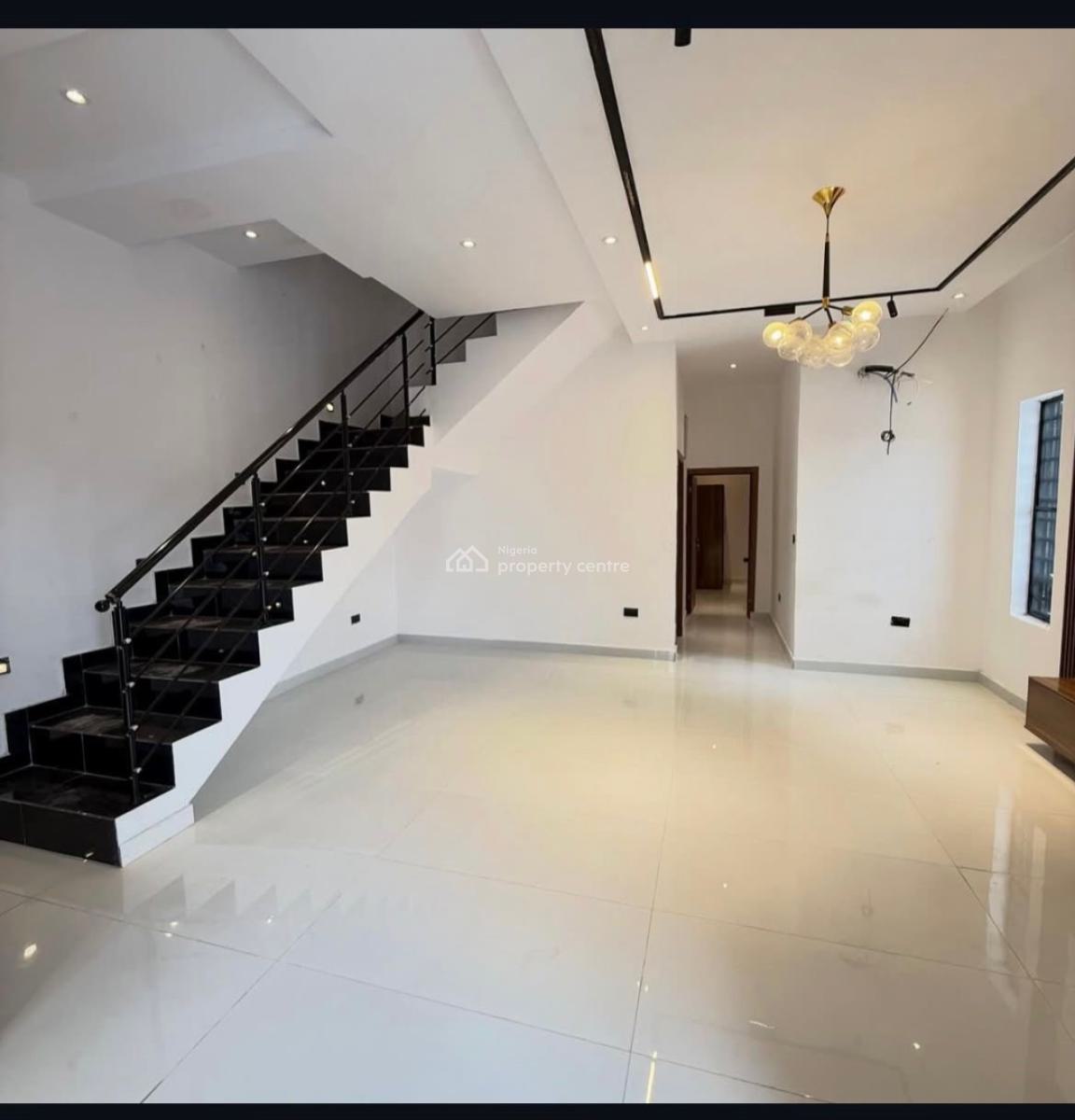 Spacious 4 Bedroom Semi-detach Duplex in a Well Secured Estate, Golden Park Estate, By Lekki Epe Expressway, Ajah, Lagos, Semi-detached Duplex for Sale