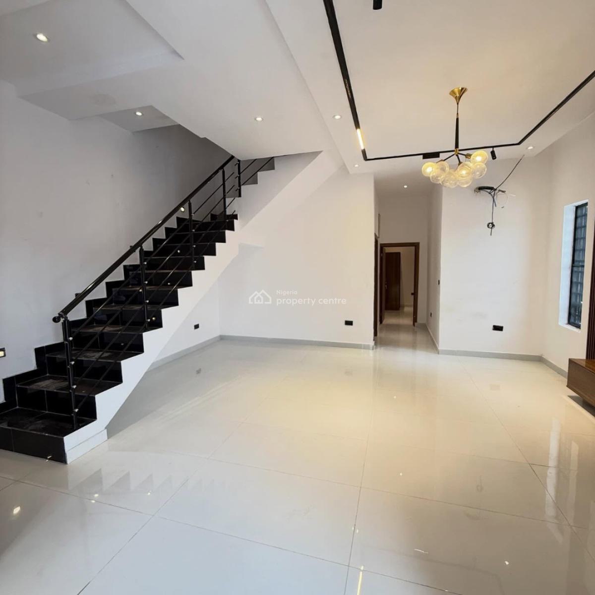 Spacious 4 Bedrooms Semi-detached Duplex in a Well Secured Estate, Golden Park Estate, By Lekki - Epe Expressway, Ajah, Lagos, Semi-detached Duplex for Sale