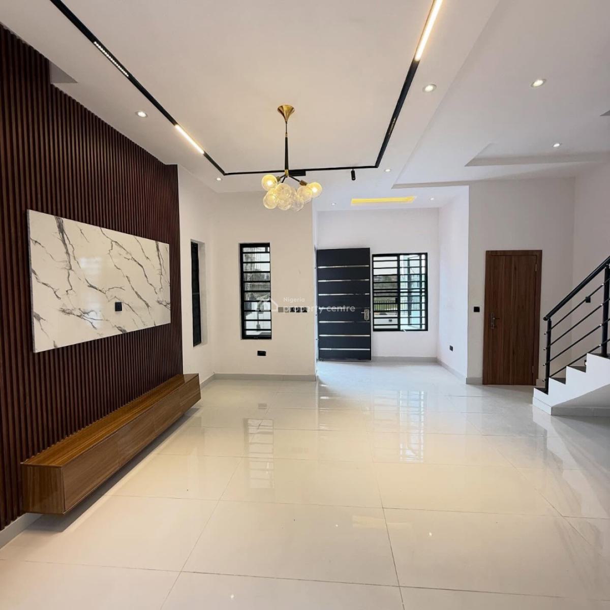 Spacious 4 Bedrooms Semi-detached Duplex in a Well Secured Estate, Golden Park Estate, By Lekki - Epe Expressway, Ajah, Lagos, Semi-detached Duplex for Sale