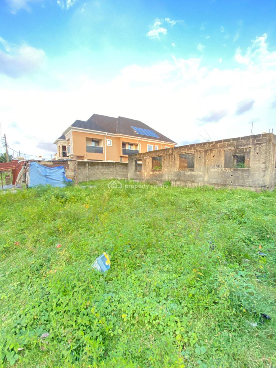 670sqm Land with Uncompleted Blocks of Flat, Ogombo, Ajah, Lagos, Residential Land for Sale