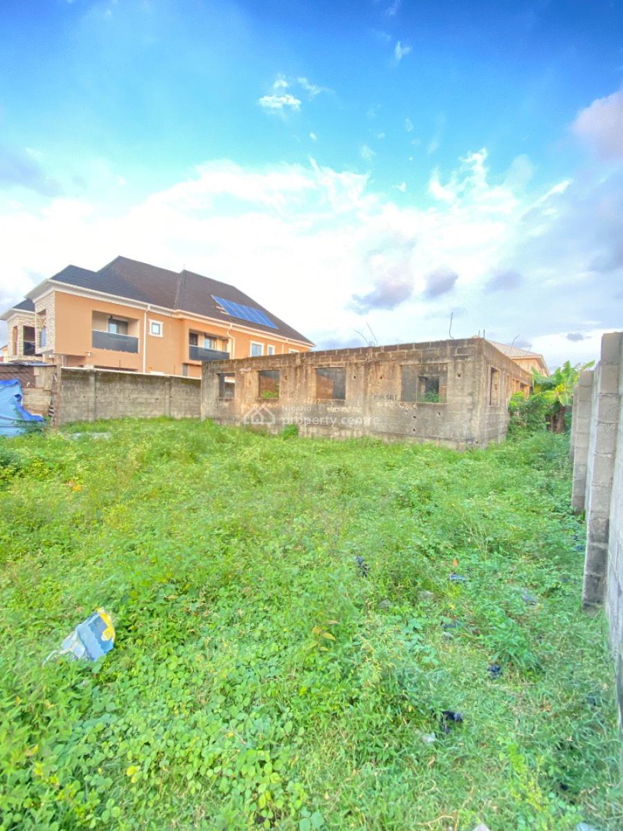 670sqm Land with Uncompleted Blocks of Flat, Ogombo, Ajah, Lagos, Residential Land for Sale