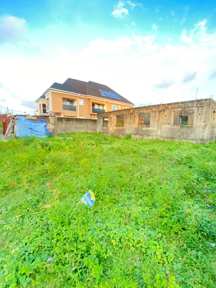 670sqm Land with Uncompleted Blocks of Flat, Ogombo, Ajah, Lagos, Residential Land for Sale