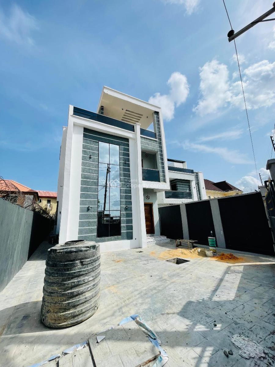 Luxury 5 Bedroom Fully Detached Duplex with Great Amenities, Cinema, Gym, Spacious Living Area, Balcony, Lounge, Gra Phase 2, Magodo, Lagos, Detached Duplex for Sale