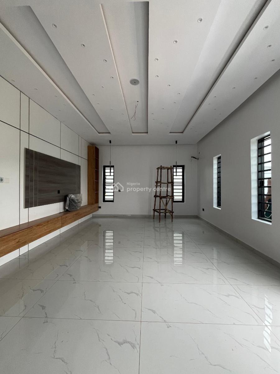 Exclusively Built 4 Bedroom Fully Detachedduplex Plus Bq in an Estate, Spaciously Built, Balcony, Family Lounge, Ogba, Ikeja, Lagos, Detached Duplex for Sale