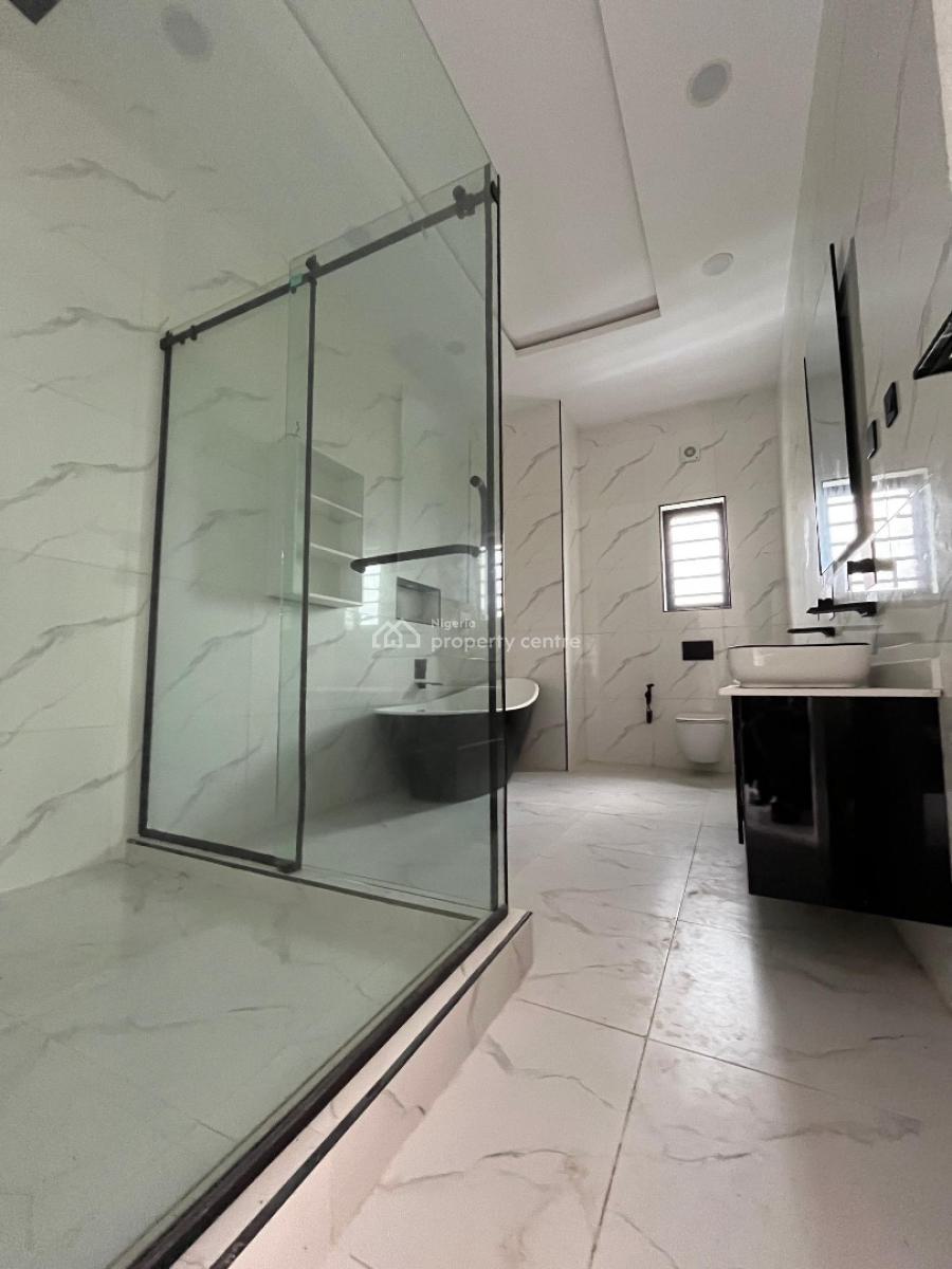 Exclusively Built 4 Bedroom Fully Detachedduplex Plus Bq in an Estate, Spaciously Built, Balcony, Family Lounge, Ogba, Ikeja, Lagos, Detached Duplex for Sale