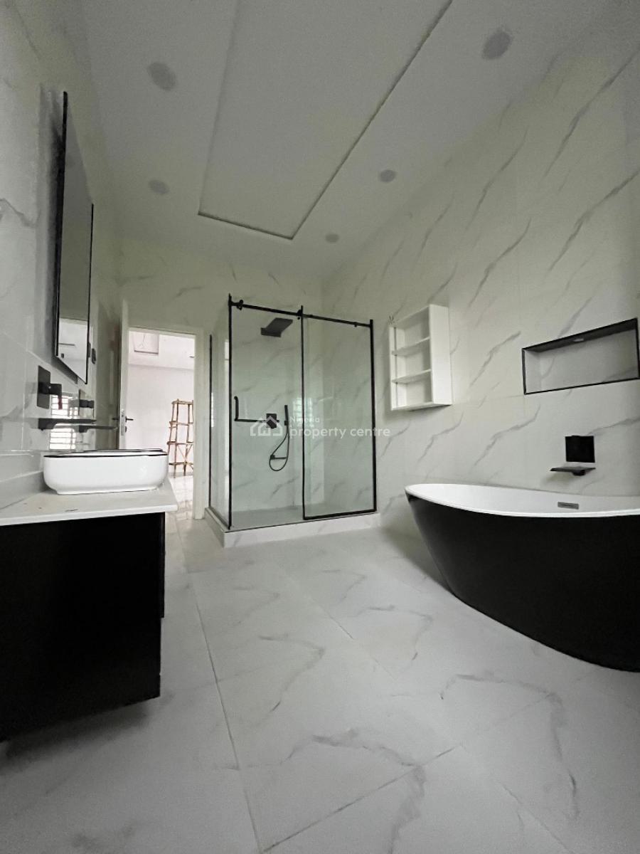 Exclusively Built 4 Bedroom Fully Detachedduplex Plus Bq in an Estate, Spaciously Built, Balcony, Family Lounge, Ogba, Ikeja, Lagos, Detached Duplex for Sale