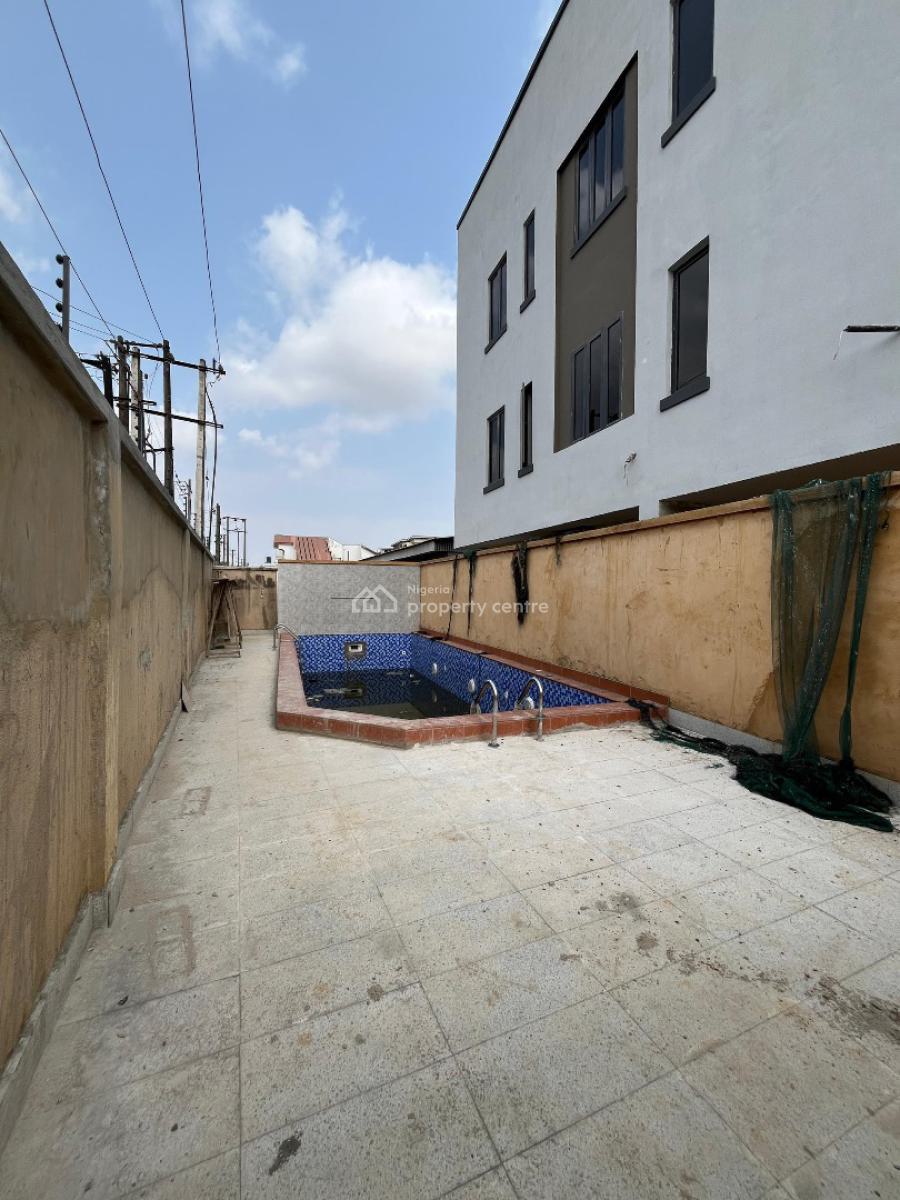 Beautifully Built, 4 Bedroom Semidetached Duplex Plus Bq in an Estate, Spacious, Study Room, Pop Ceiling, Water Heater, Gra, Ogudu, Lagos, Semi-detached Duplex for Sale