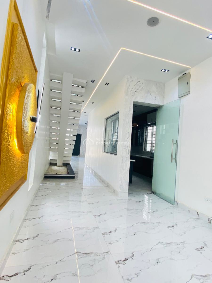 Luxury 5 Bed Fully Detached with Swimming Pool, Bq, Chevron, Lekki, Lagos, Detached Duplex for Sale