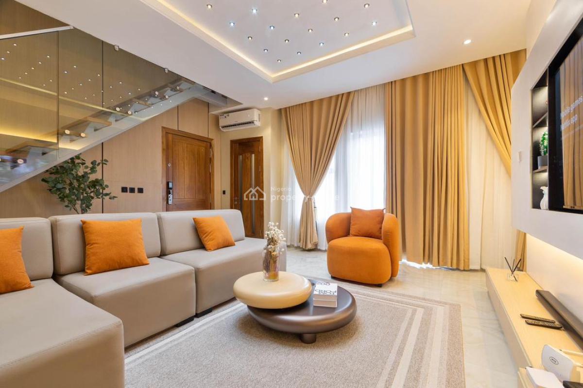 Brand New 2 Bedroom Maisonette with Top Notch Amenities Available, Lekki Phase 1, Lekki, Lagos, Flat / Apartment Short Let