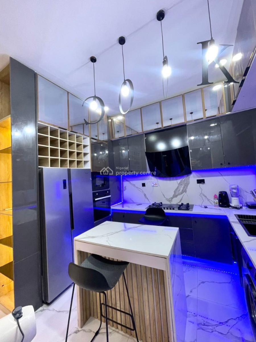 Furnished 4 Bedroom Detached Duplex with Pool, Chevron, Lekki, Lagos, Detached Duplex for Rent