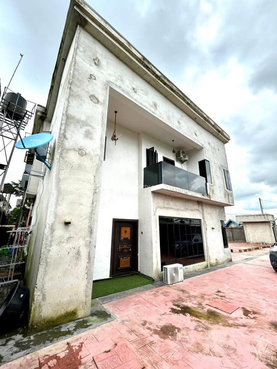 4 Bedroom Duplex with Sit Out, Shell Coperative Off Eliozu, Port Harcourt, Rivers, Detached Duplex for Sale