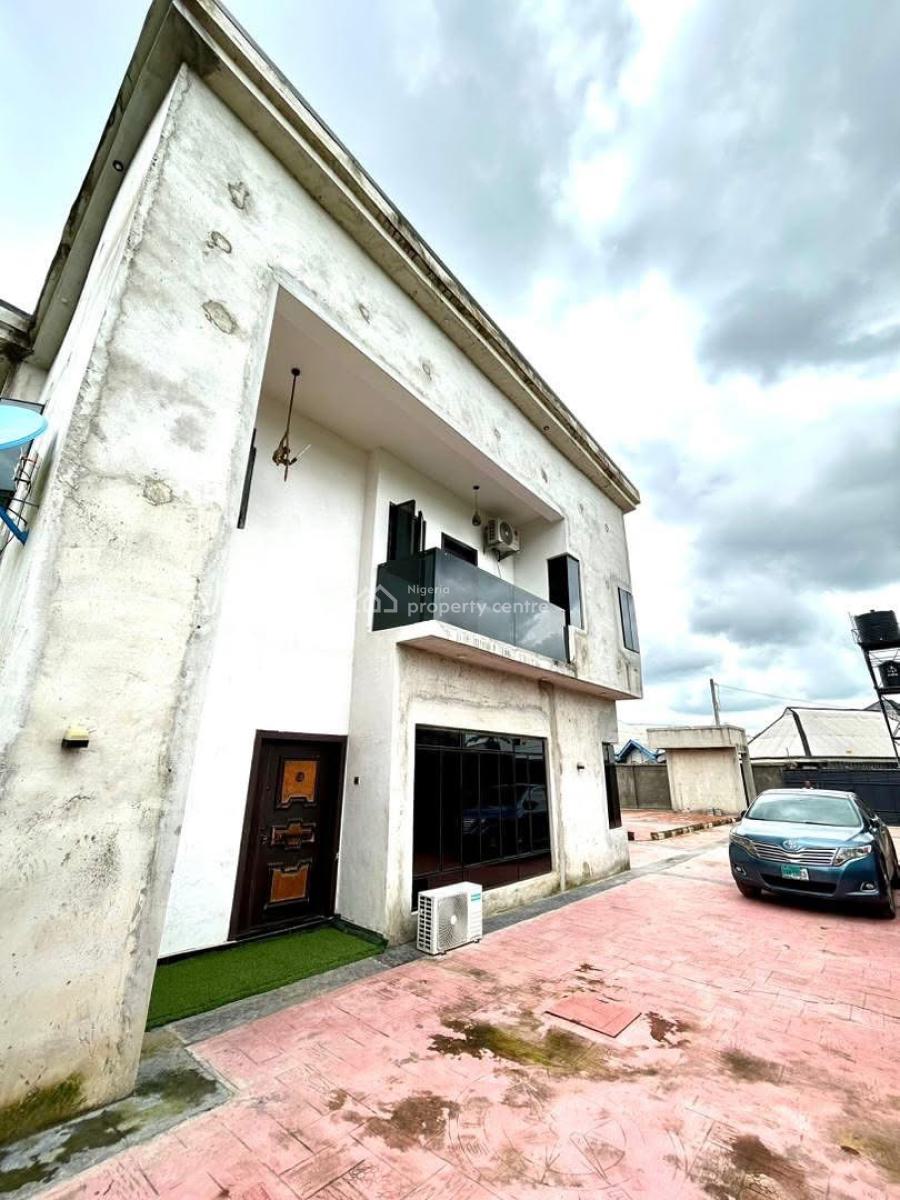 4 Bedroom Duplex with Sit Out, Shell Coperative Off Eliozu, Port Harcourt, Rivers, Detached Duplex for Sale