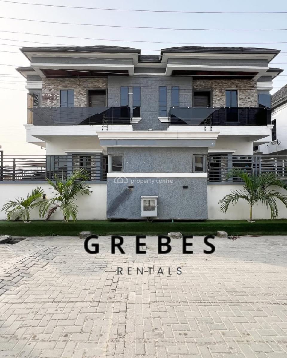 Fully Furnished 4 Bedroom Semi Detached with Solar and Bq, Orchid, Lekki, Lagos, Semi-detached Duplex for Rent