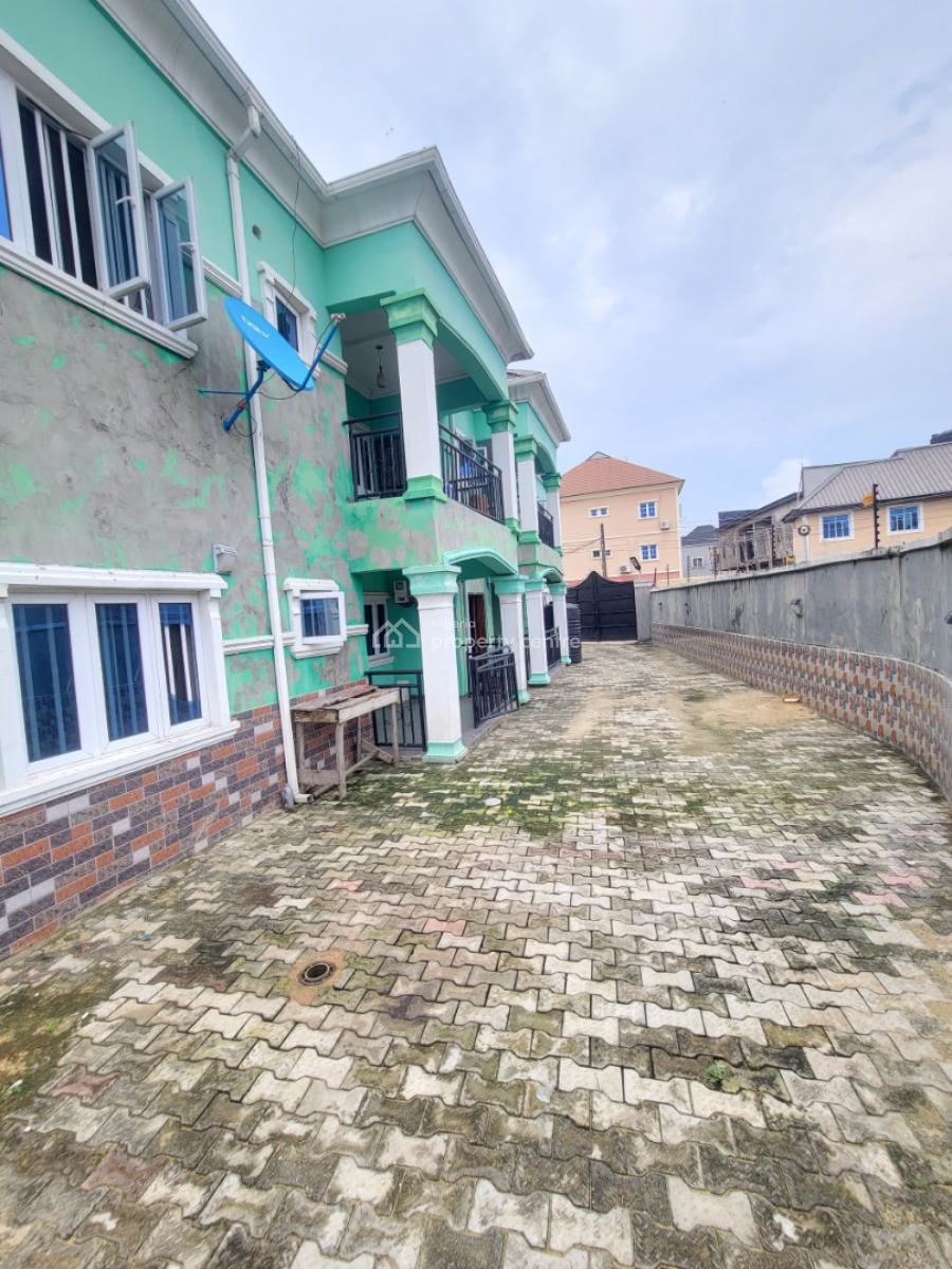 Standard and Spacious 2 Bedroom Apartment, Palm Crescent Estate, Badore, Ajah, Lagos, Flat / Apartment for Rent
