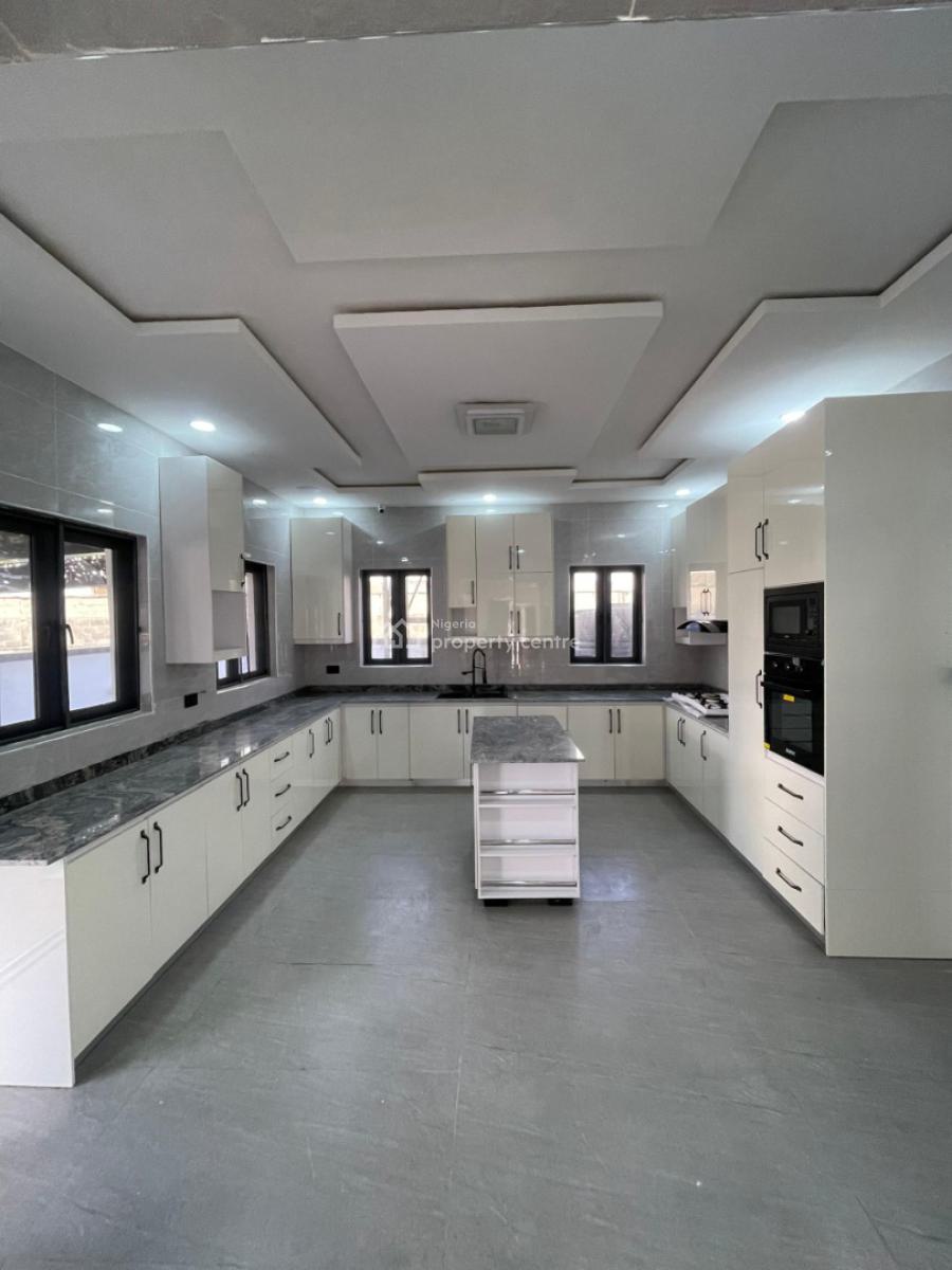 Aesthetic Pleasing 5 Bedroom Fully Detached Duplex with Bq, and Roofto, Tastefully Built 5 Bedroom Fully Detached Duplex with Bq and Ropftop, Ikate, Lekki, Lagos, Detached Duplex for Sale