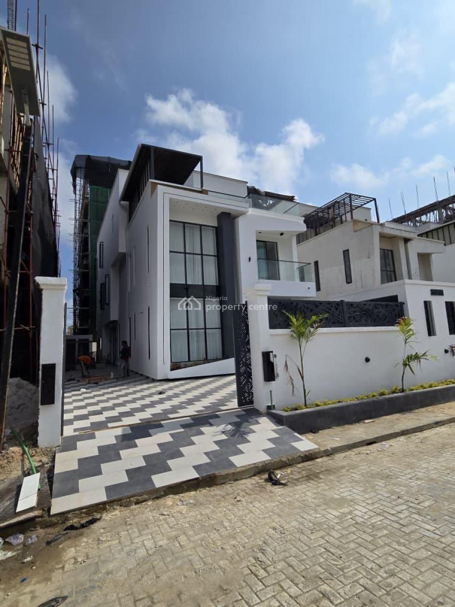 Stunning and Contemporary 5 Bedroom Fully Detached Duplex with Bq, Lekki Phase 1, Lekki, Lagos, Detached Duplex for Sale