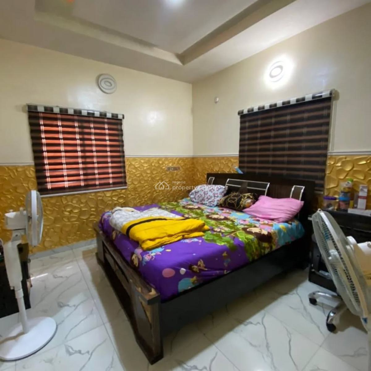 3 Bedroom Bungalow with 2 Rooms Bq and a Security House, Egbelu Off Eliopranwo, Ada George Port Harcourt, Port Harcourt, Rivers, Detached Bungalow for Sale