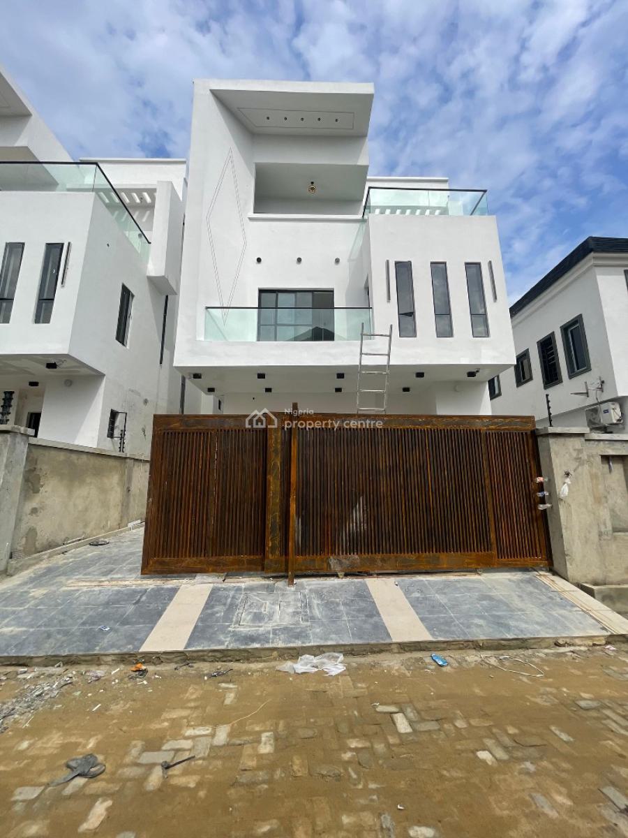 Luxury 5 Bedroom Detached Duplex with Open Terrace, Cinema, Kitchenett, Ikota, Lekki, Lagos, Detached Duplex for Sale