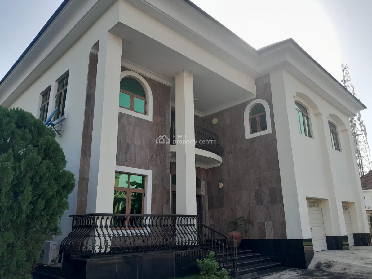 5 Bedroom Detached House 2 Room Boys Quarters on 1000sqm, Nicon Town, Ikate, Lekki, Lagos, Detached Duplex for Sale