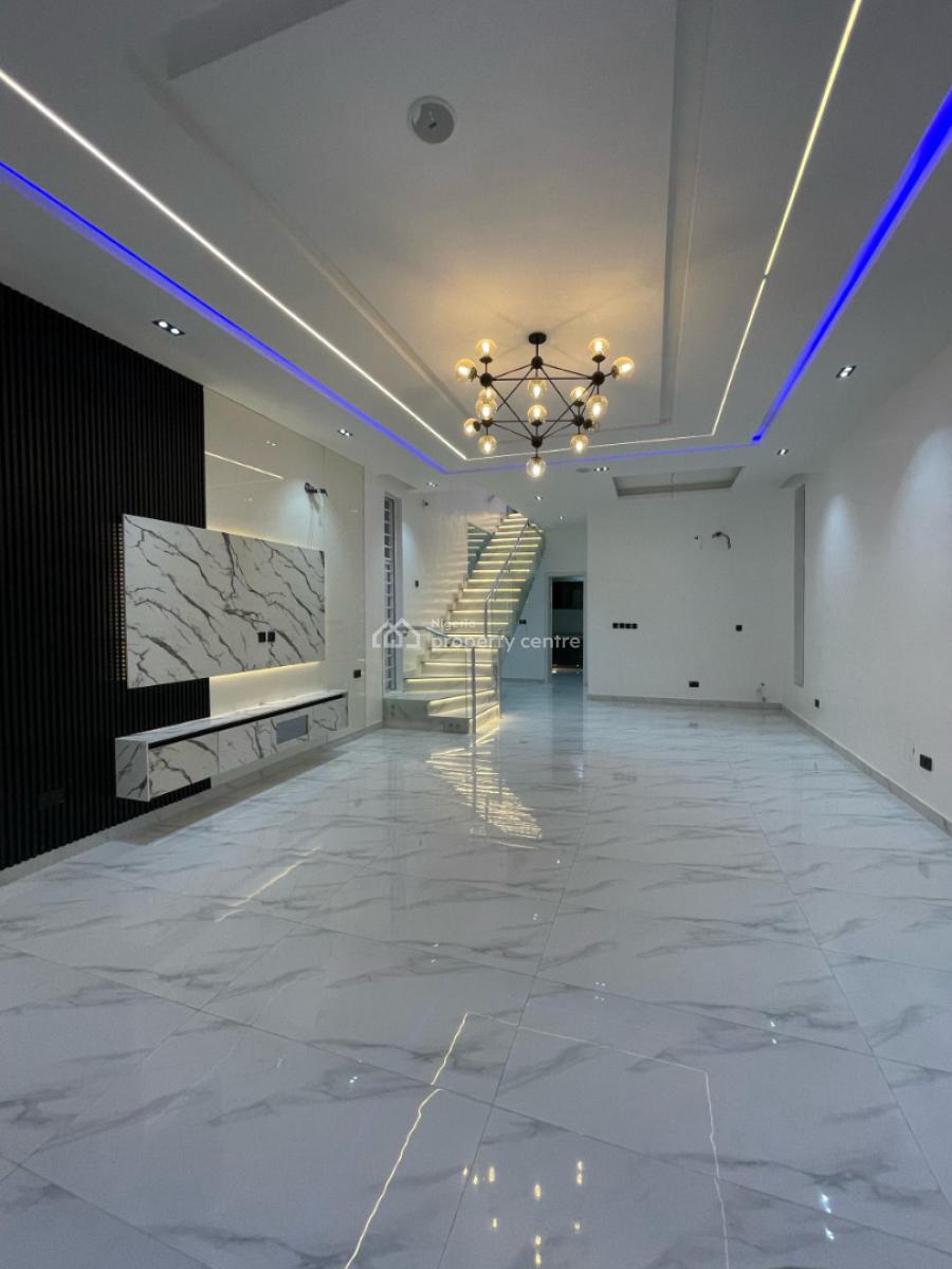 Luxury 6 Bedroom 6 Bedroom Fully Detached Duplex with Bq and Swimming, Sangotedo, Ajah, Lagos, Detached Duplex for Sale