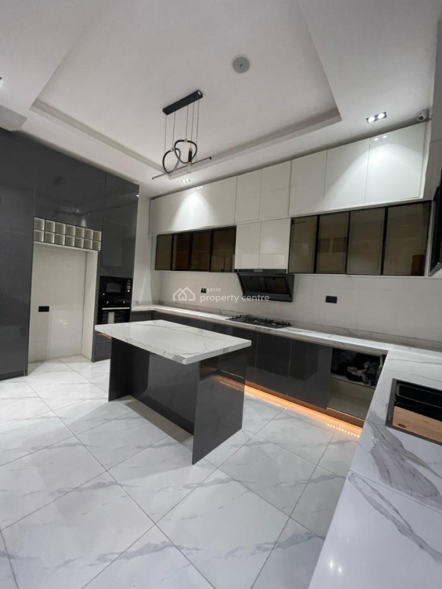 Luxury 6 Bedroom 6 Bedroom Fully Detached Duplex with Bq and Swimming, Sangotedo, Ajah, Lagos, Detached Duplex for Sale