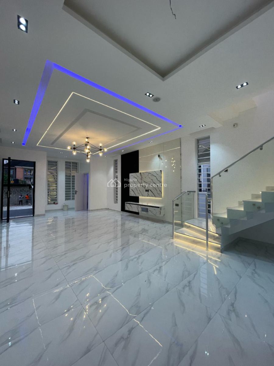 Luxury 6 Bedroom 6 Bedroom Fully Detached Duplex with Bq and Swimming, Sangotedo, Ajah, Lagos, Detached Duplex for Sale