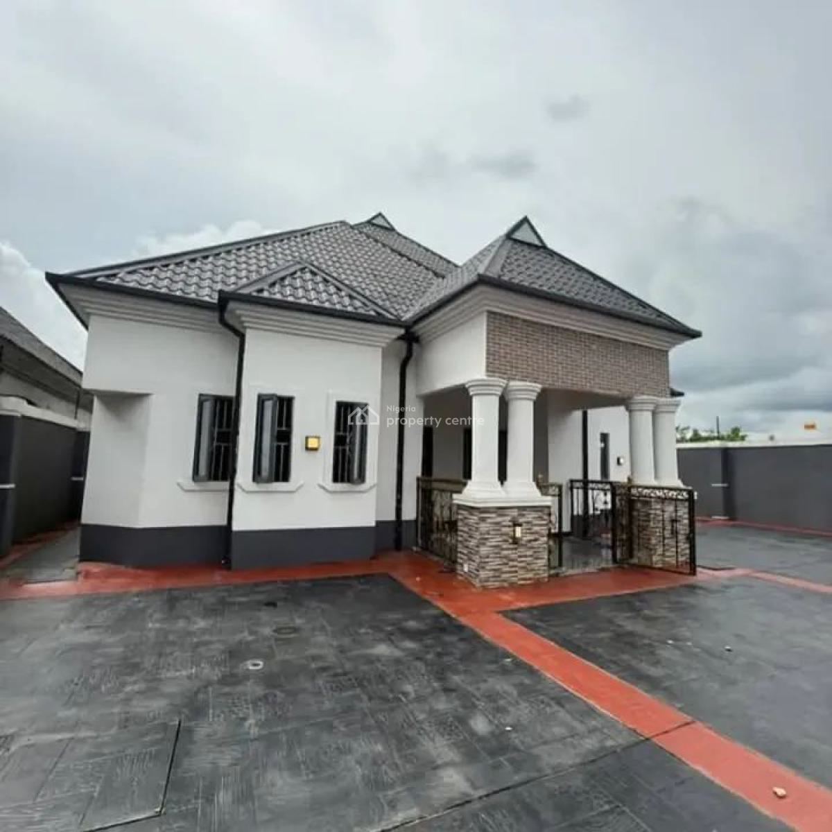 Luxury 3 Bedroom Detached Bungalow, Army Range Estate, Eneka, Port Harcourt, Rivers, Detached Bungalow for Sale
