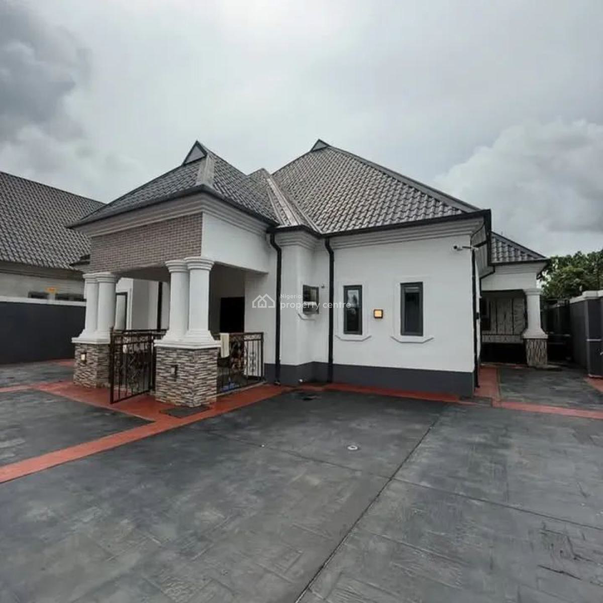 Luxury 3 Bedroom Detached Bungalow, Army Range Estate, Eneka, Port Harcourt, Rivers, Detached Bungalow for Sale
