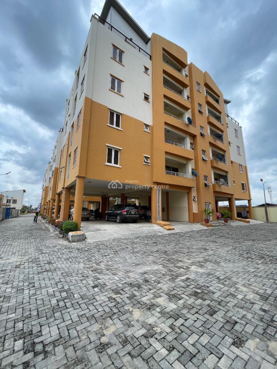 Nicely Built 3-bedroom Apartment + Bq in a Secure Estate, Yaba, Lagos, Block of Flats for Sale