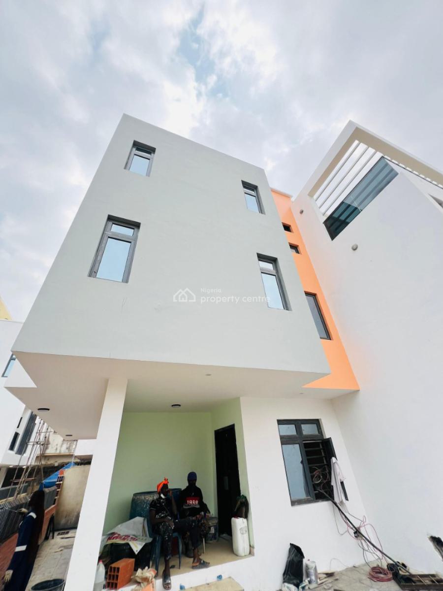 Spaciously Built 4-bedroom Semi-detached Duplex + Bq in a Flood-free, Perfect for Family Living, Short-let Use, Or Long-term Rental Investme, Ikeja, Lagos, Semi-detached Duplex for Sale