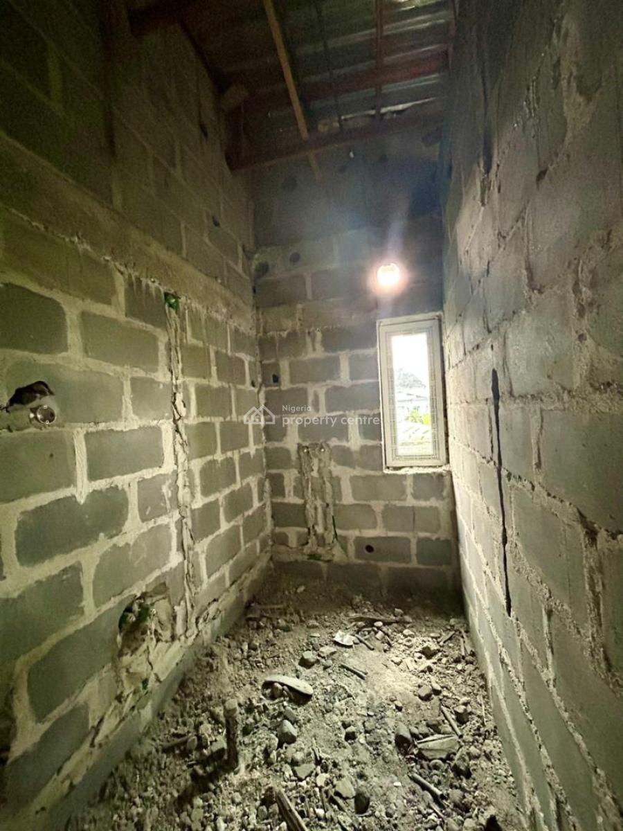 Contemporary 4 Bedroom Carcass Duplex, Shell Cooperative, Eneka, Port Harcourt, Rivers, Detached Duplex for Sale