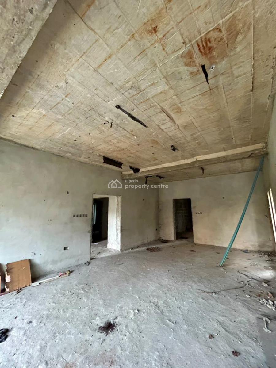 Contemporary 4 Bedroom Carcass Duplex, Shell Cooperative, Eneka, Port Harcourt, Rivers, Detached Duplex for Sale