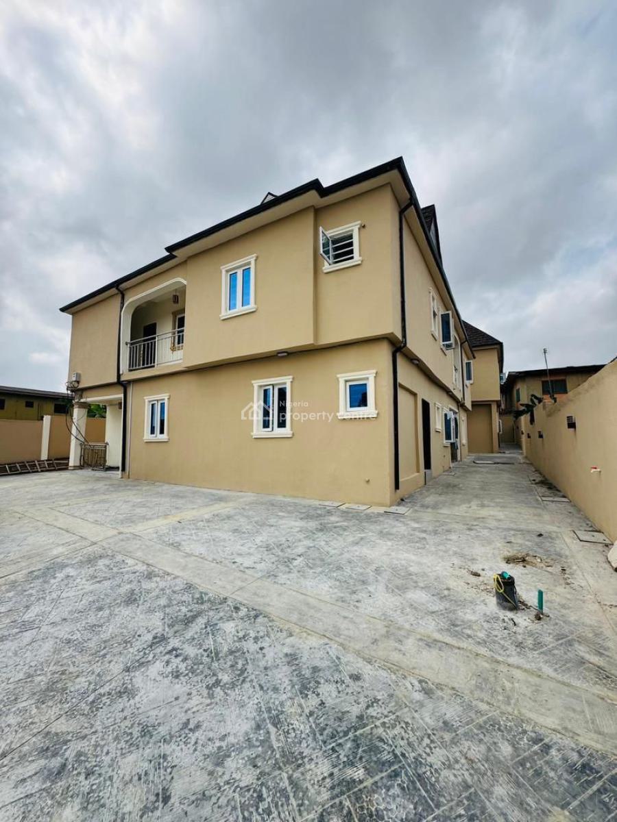 Nicely Finished 3-bedroom Apartment, This Beautifully Finished 3-bedroom Apartment Is Set Within a Peaceful, Ogba, Ikeja, Lagos, Block of Flats for Sale