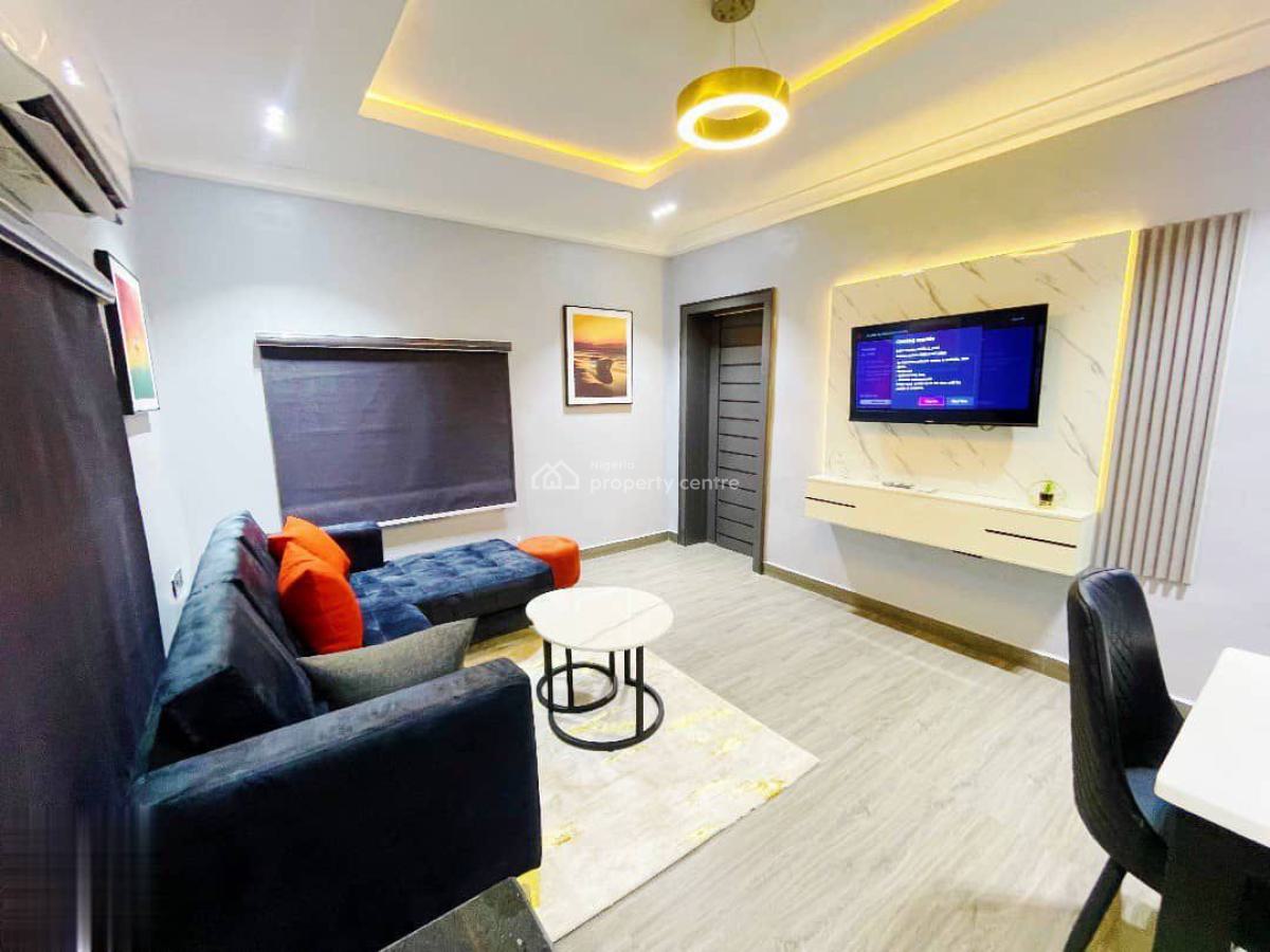 Fully Furnished 1 Bedroom Apartment with Essential Amenities, Luxury 1 Bedroom Apartment with Essential Amenities, Opebi, Ikeja, Lagos, Mini Flat (room and Parlour) Short Let