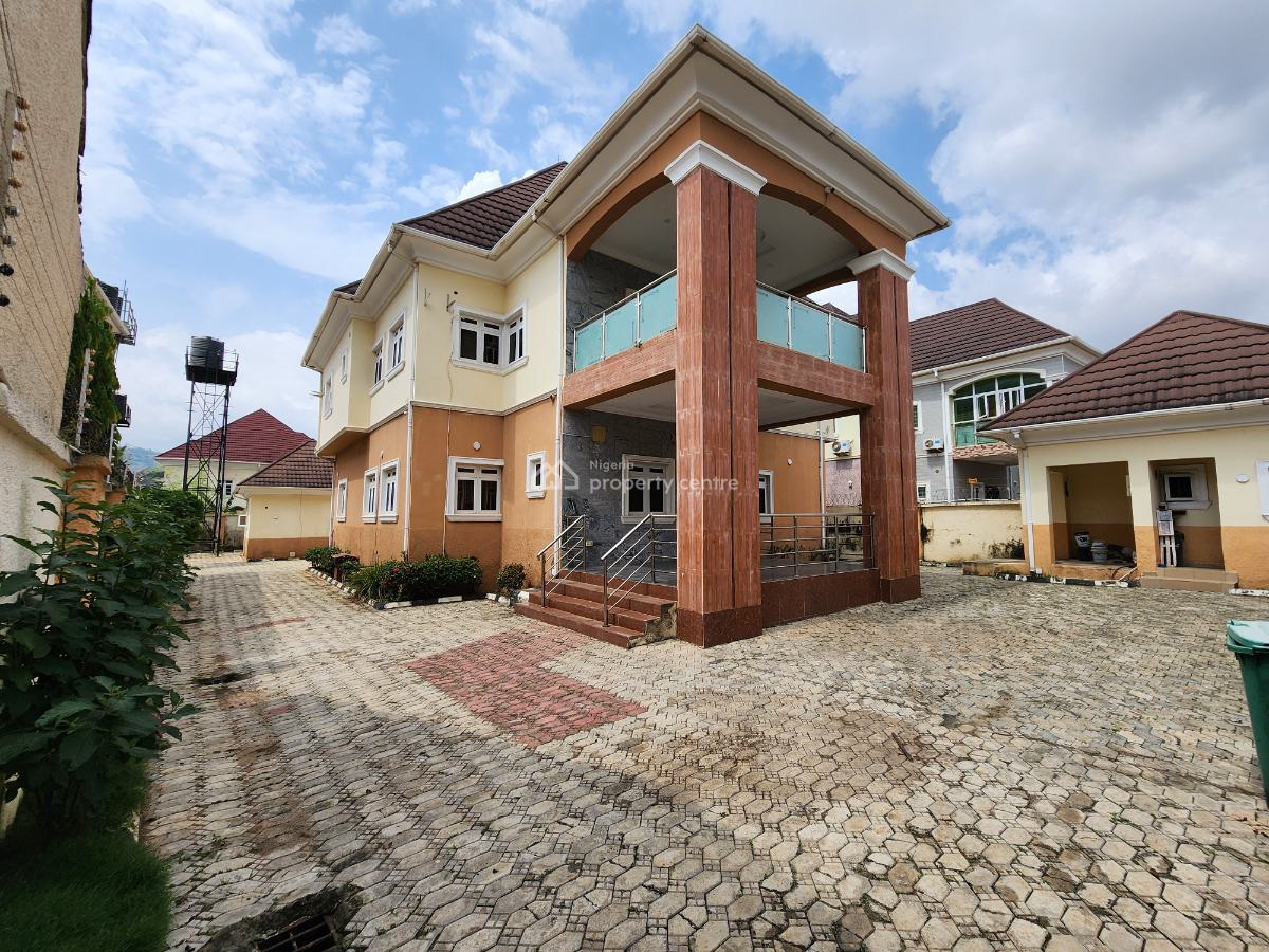 Luxury 5-bedroom Fully Detached Duplex with 2-room Guest Chalets, Mab Global Estate, Karsana, Abuja, Detached Duplex for Rent