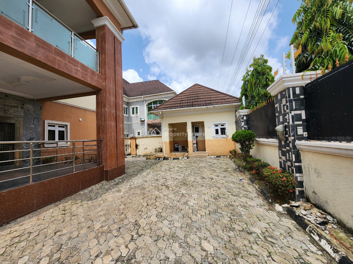Luxury 5-bedroom Fully Detached Duplex with 2-room Guest Chalets, Mab Global Estate, Karsana, Abuja, Detached Duplex for Rent