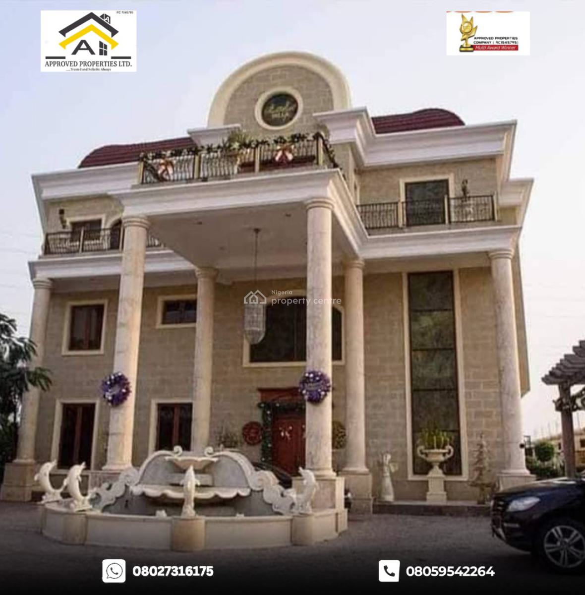 8 Bedroom Billionaire Castle, Banana Island, Banana Island, Ikoyi, Lagos, Detached Duplex for Sale