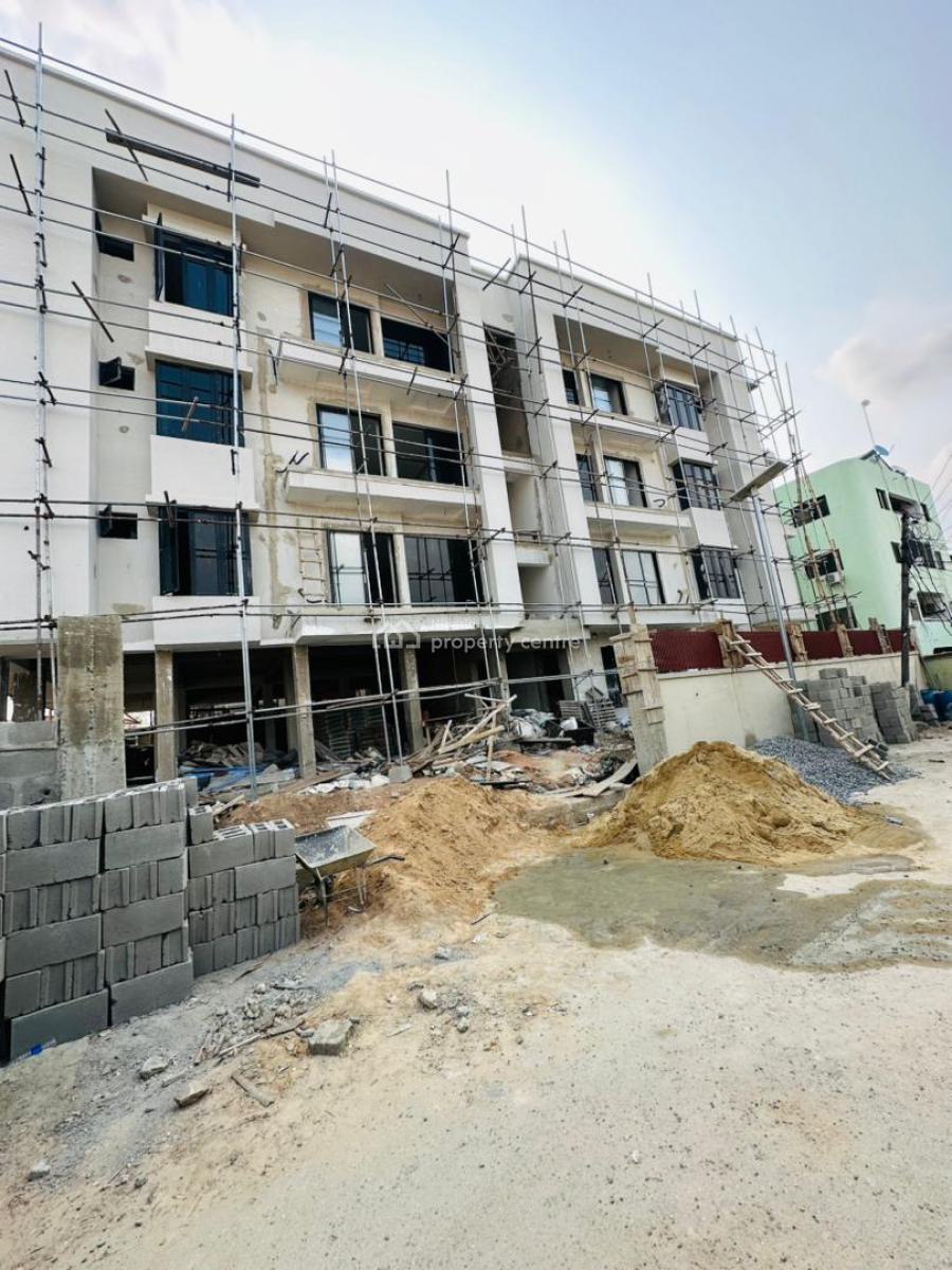 Newly Built 3-bedroom Smart Apartment with Bq, Allen, Ikeja, Lagos, Block of Flats for Sale