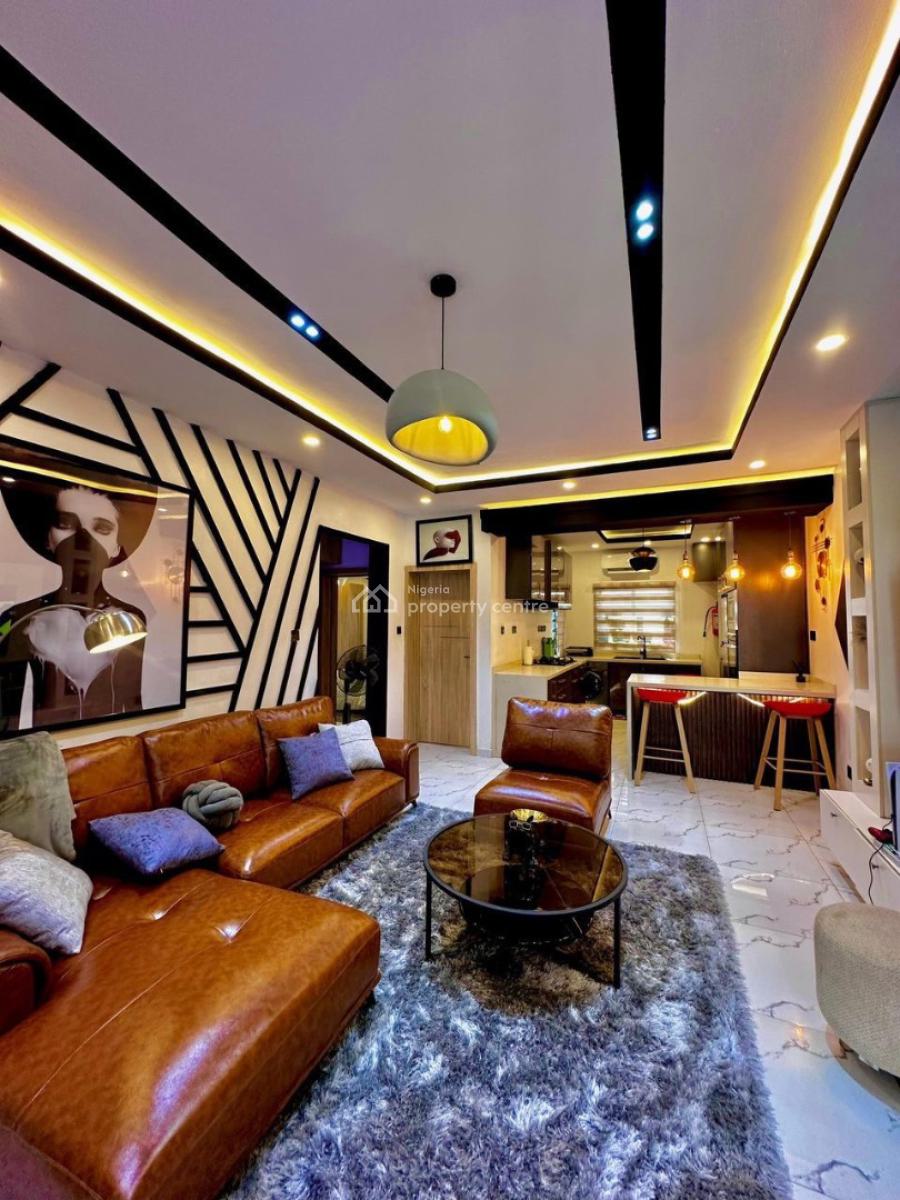 Beautifully Furnished One Bedroom Apartment with Ps5, Board &dart Game, Lekki Phase 1, Lekki, Lagos, Flat / Apartment Short Let