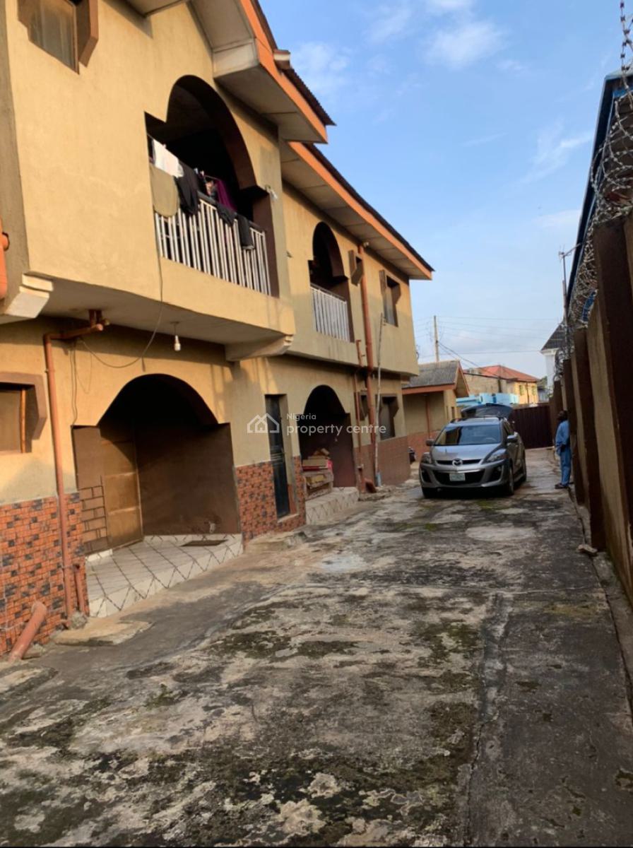 Lovely 5 Units of 3 Bedrm, 2 Bedrm + Mini Flat Bungalow, an Estate, By 4 Gate Hotel, Alagbole Via Ojodu Berger, Alagbole, Ifo, Ogun, Block of Flats for Sale