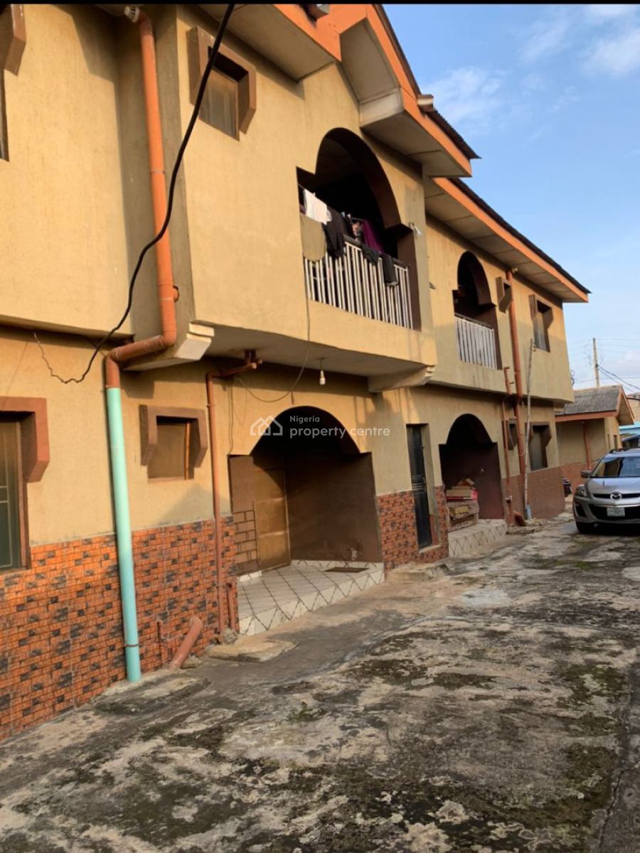 Lovely 5 Units of 3 Bedrm, 2 Bedrm + Mini Flat Bungalow, an Estate, By 4 Gate Hotel, Alagbole Via Ojodu Berger, Alagbole, Ifo, Ogun, Block of Flats for Sale