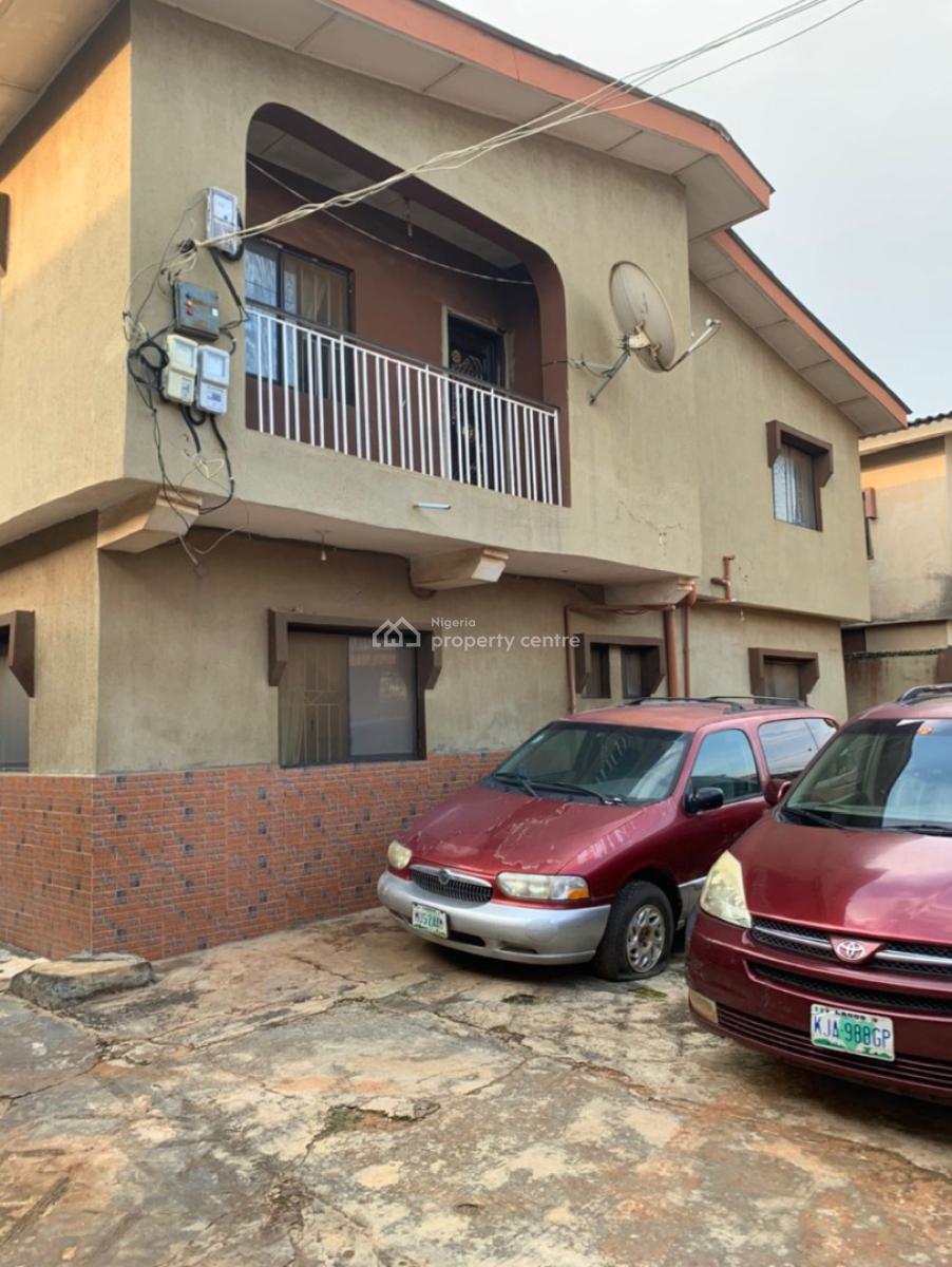 Lovely 5 Units of 3 Bedrm, 2 Bedrm + Mini Flat Bungalow, an Estate, By 4 Gate Hotel, Alagbole Via Ojodu Berger, Alagbole, Ifo, Ogun, Block of Flats for Sale