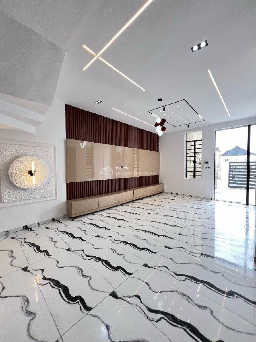 Stylish  4 Semi Detached Duplex with Bq and Self Compound, Ikota, Lekki, Lagos, Semi-detached Duplex for Sale