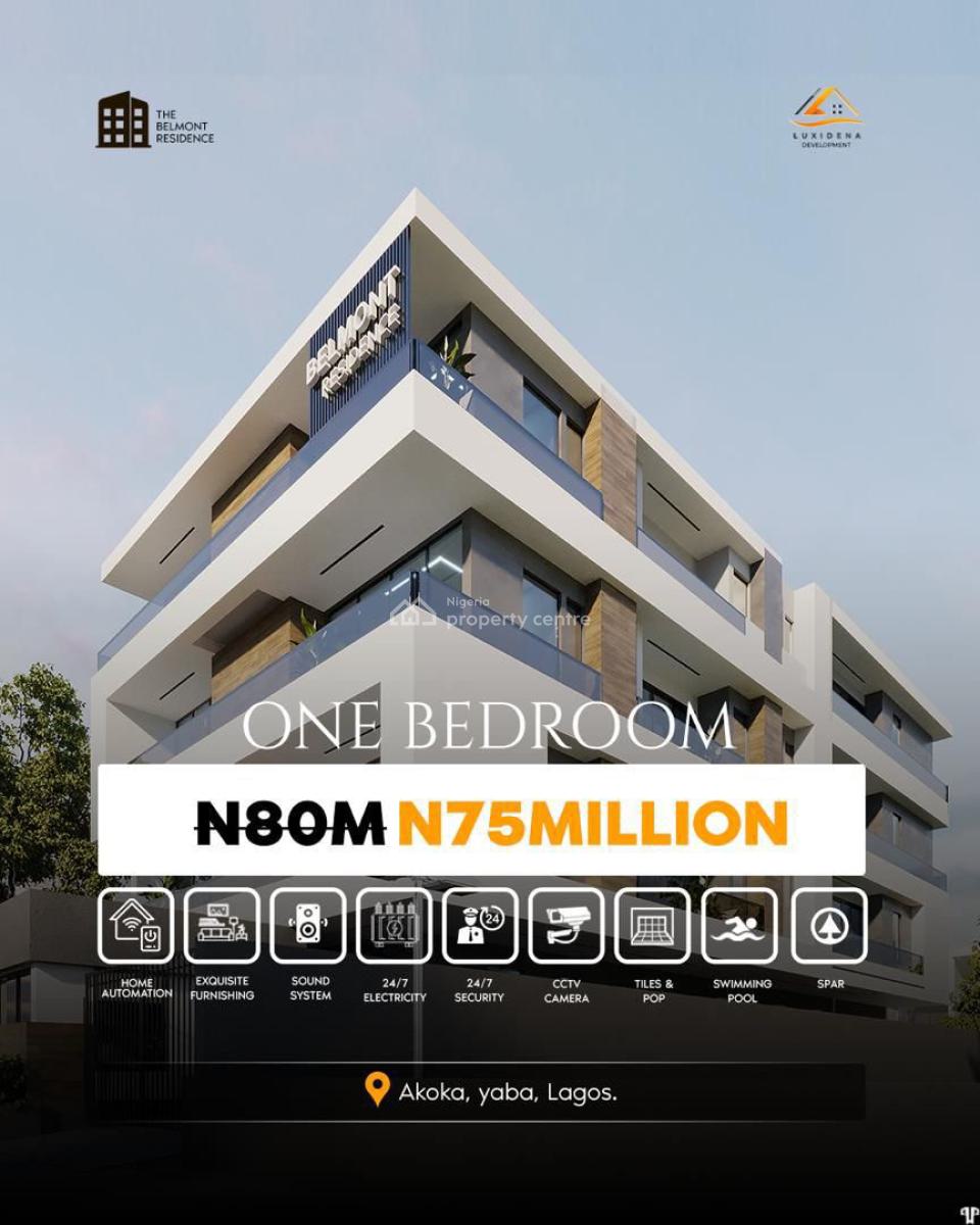 Prime Units of Studio and One Bedroom Apartments, Akoka, Yaba, Lagos, Flat / Apartment for Sale