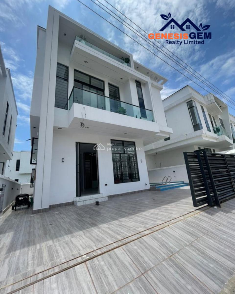 4 Bedroom Fully Detached with a Swimming Pool and Bq, Ajah Lekki, Lekki, Lagos, Flat / Apartment for Sale