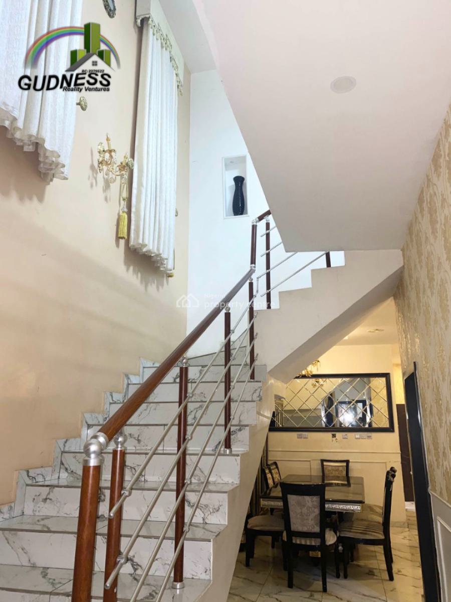 5 Bedroom Detached Duplex with Bq, Chevron, Lekki, Lagos, Detached Duplex for Rent