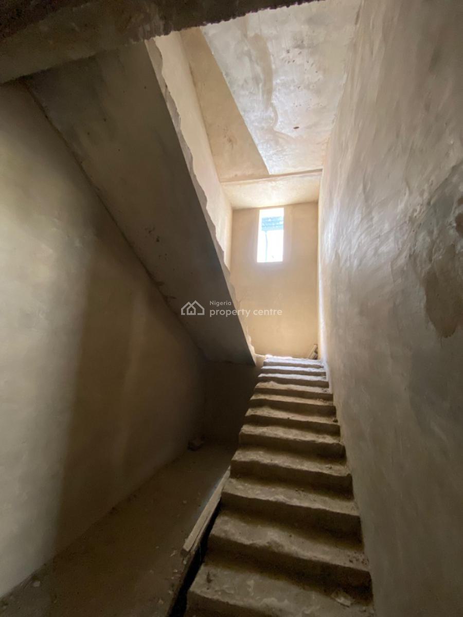 5 Carcass Bedroom Duplex with Pent House, Fabrice Estate, Dakwo, Abuja, Detached Duplex for Sale