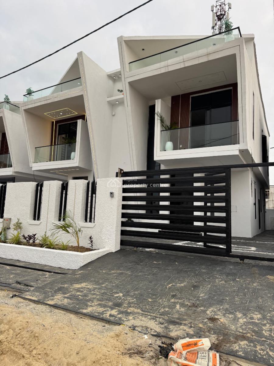Exclusive 4  Bedroom Semi-detached Duplex  with a Bq, Ikota, Lekki, Lagos, Semi-detached Duplex for Sale
